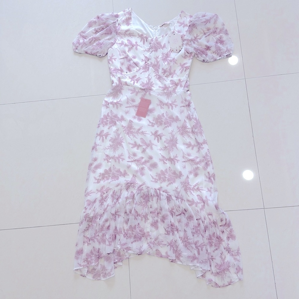 Ivy City Dress Pink White